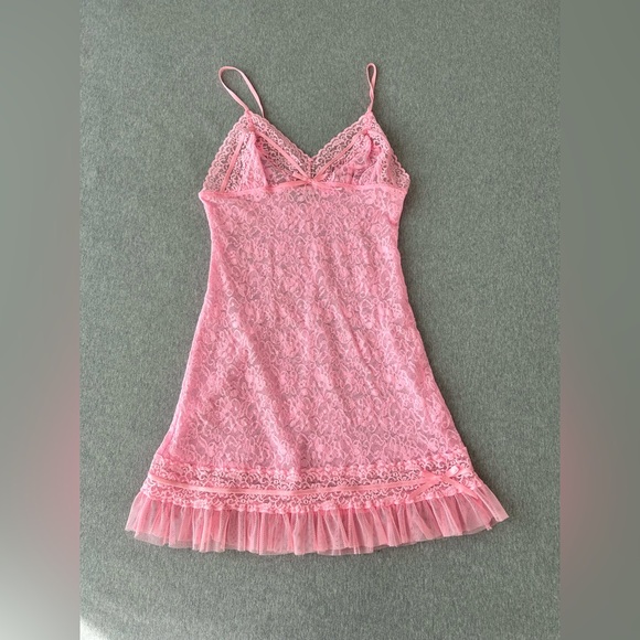 Victoria's Secret Pink Lace Slip - Picture 2 of 4